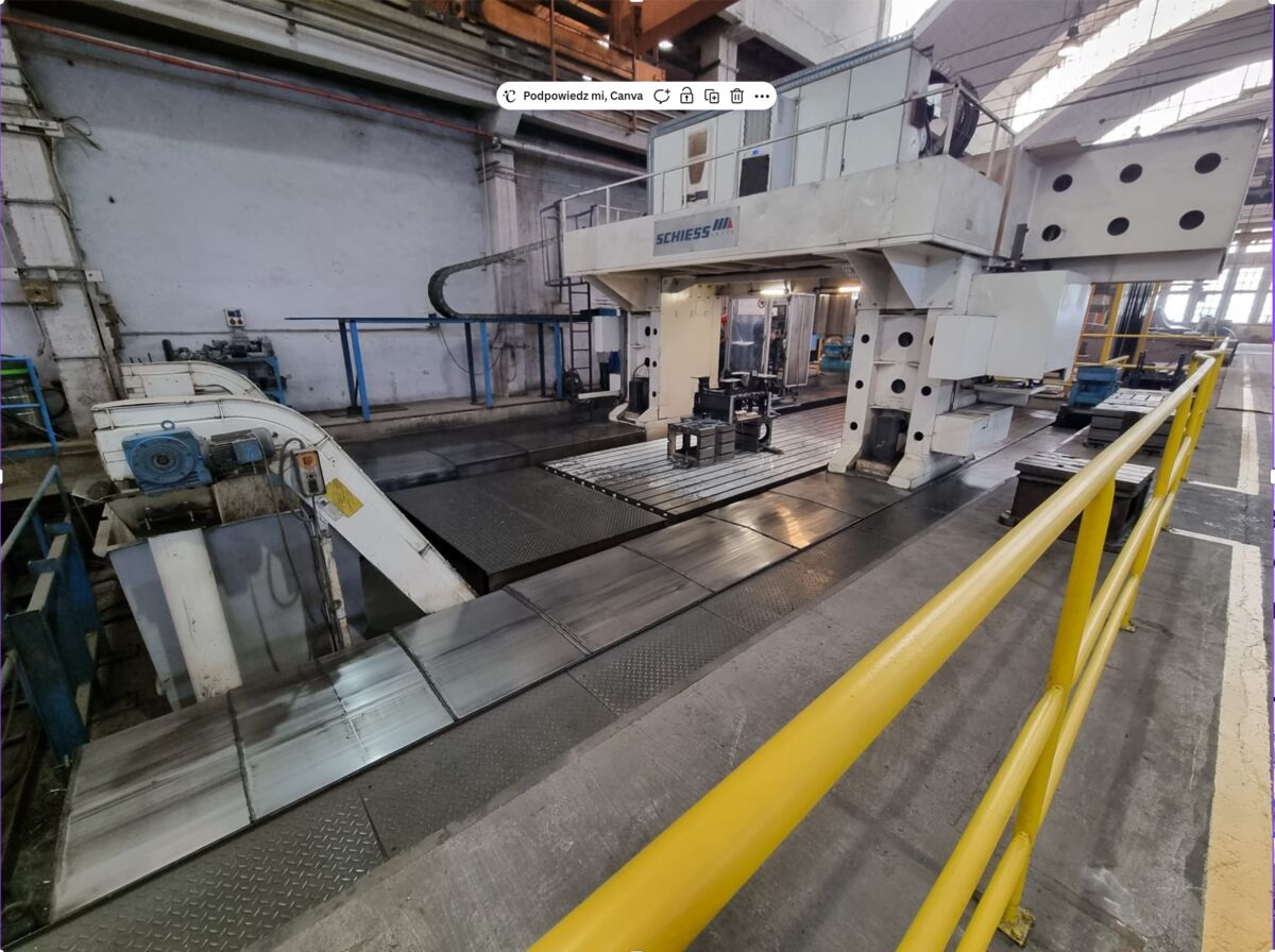 SCHIESS 2 — Frezarka bramowa CNC